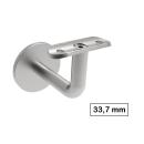 Edelstahl Handlaufhalter 33,7 mm inkl. Gewinde M8 Handlauf Rundrohr Handlaufträger Wandhandlauf V2A